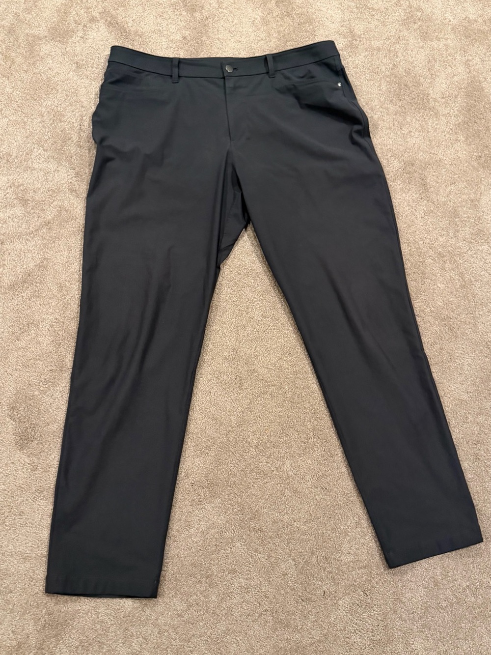 Lululemon ABC Warpstreme Pants Men’s 38 Black 31” - Picture 2 of 8